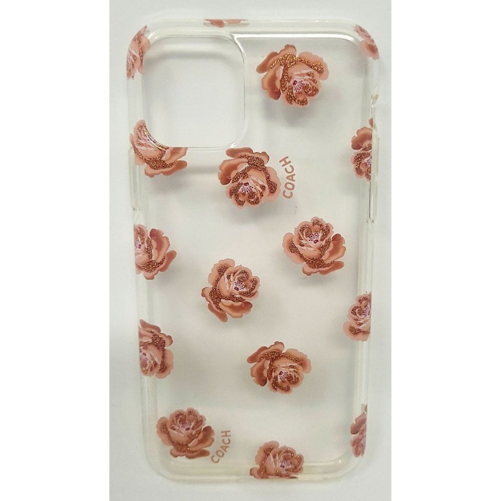Coach Case for Apple iPhone 11 Pro - Pink Roses